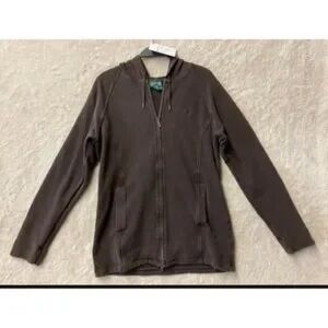 Women's Brown Hoodie Jacket